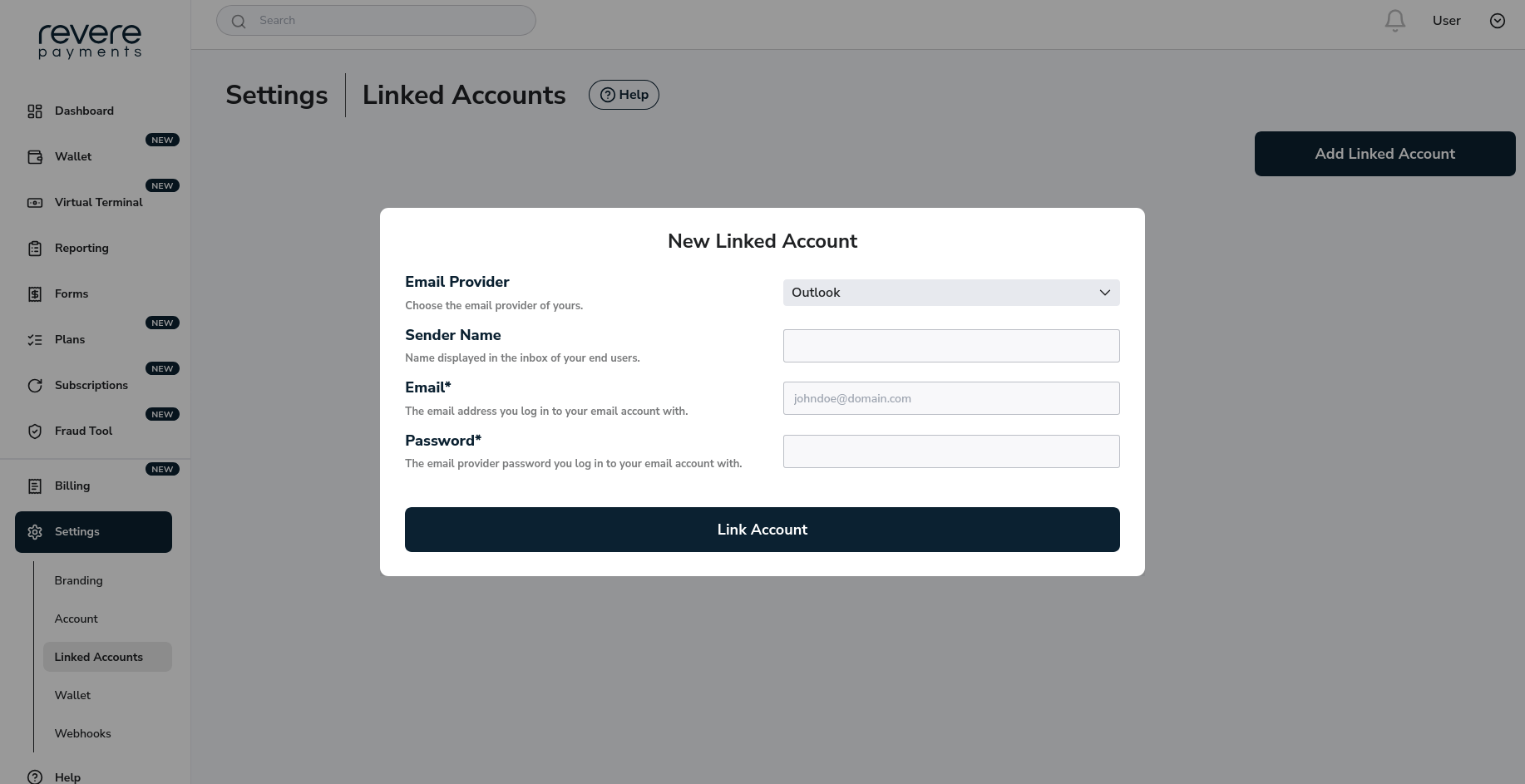 Outlook Email Provider Linked Account Outlook Email Provider Linked Account